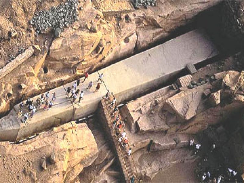 The Unfinished Obelisk, Aswan, Egypt