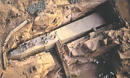 The Unfinished Obelisk, Aswan, Egypt